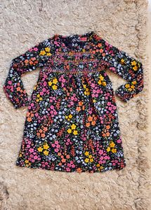 Babyhug Floral Girls Dress