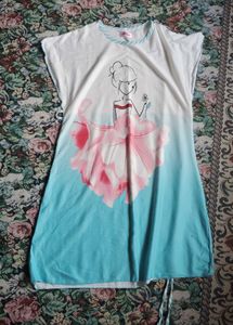 Cute Graphic Print Top