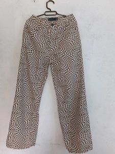 Patterned Casual Pants for women