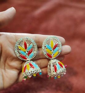 Multi Colour Jhumki