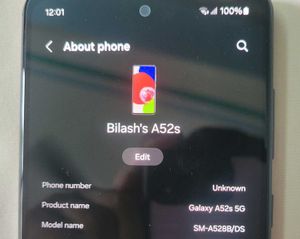 A52s 5G Fully Working