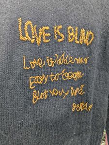 Love is Blind Knit Sweater