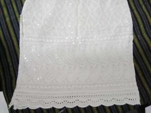 White Embroidery 🤍✨chikankari Sharara With Astar