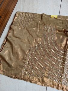 Embroidered Sari Blouse Piece