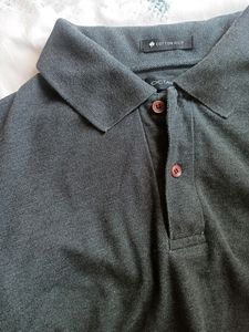 OCTAVE Original Men Grey Polo T Shirt