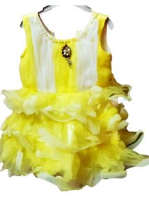 Cute Yellow Party Dress
