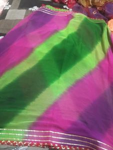 Colorful saree