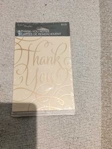 thank you card
