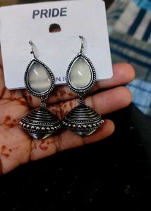 Silver Drop Earrings