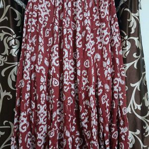 Boho Print Ethnic Skirt