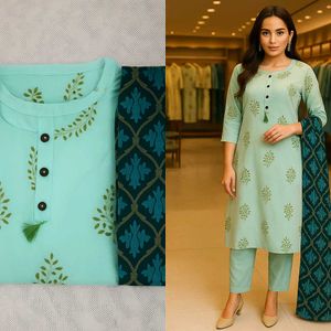 Elegant Kurti Set No Dupatta