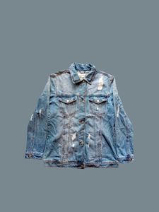 PIMKIE WOMEN'S BIKER DENIM JACKET