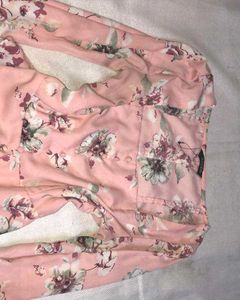 Floral Button-Up Top