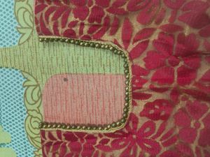 Floral Readymade Saree Blouse