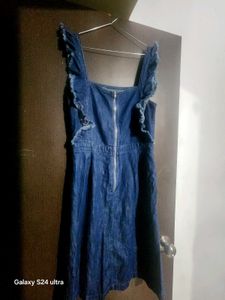 Branded Denim Dress