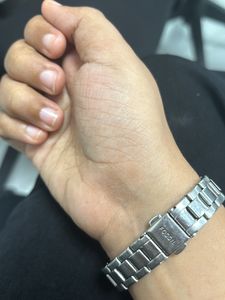 Fossil Silver Analogue Watch - Tailor Mini