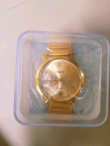 Classic Gold &#39;fonex&#39; Watch