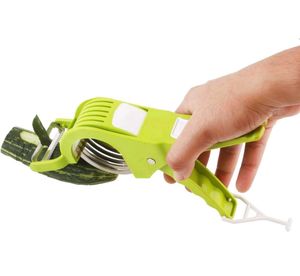 2-in-1 Vegetable Cutter &amp; Peeler