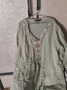 Embroidered Detail Top