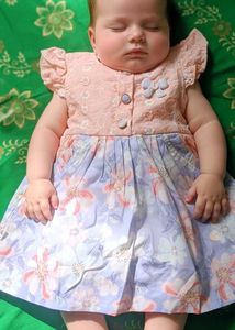 New Cute Baby Girl Frock (not used )