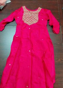 Pink Kurti Set