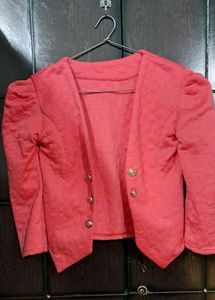 Peach Blazer