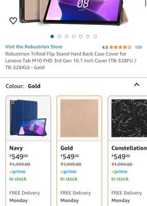 Tab Cover Lenovo M10 3rd Generation Brand New