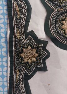 🖤 Amazing Handwork Patch For Neck &amp; Sleeves