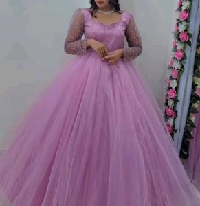 Designer Princess Gown,All Colour Available