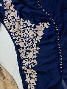Beautiful Embroidery 3 Pc Kurta Palazzo Dupatta St