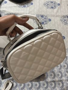 Chic White Crossbody Bag