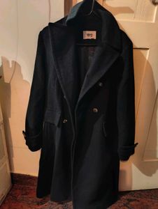 Elegant Black Overcoat