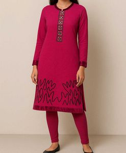 Magenta Tunic & Pants Set