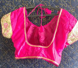 Pink Saree