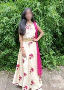 White Floral Lehenga 💖🤩