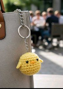 🐥Crochet Chick Bagcharm/keychain 🐥