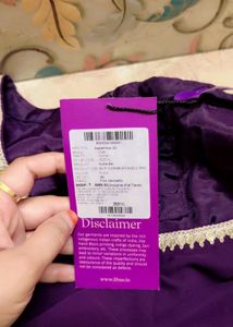 Elegant Purple Kurta Set