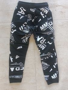 Branded Trendy Graphic Print Joggers