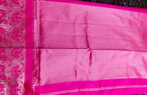 Pink Kanchipuram Silk Saree