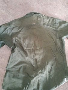 Olive Green Chase Workwear Shirt - Size M