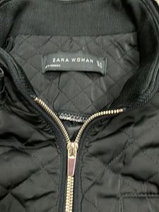 Zara Black Quilted Jacket