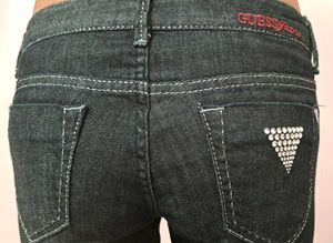 Vintage Charcoal Bootcut Jeans