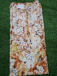 KURTI THREAD WORK