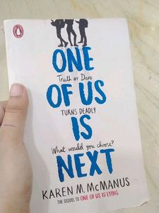 ONE OF US IS NEXT NOVEL