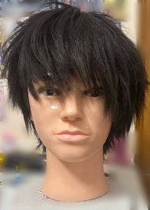 Black, Dark brown Cosplay wig for Dazai osamu and