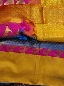 Bridal korvai kanchipuram Silk Saree