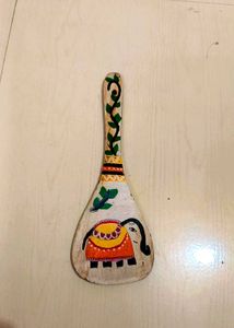 Hand-painted Wooden Cooking Spatulas