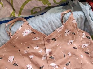 Cute Buttoned Crop Top