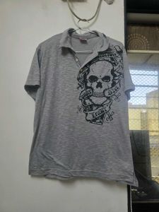 Gray Polo Shirt