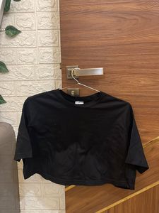 Oversized Cropped Tee